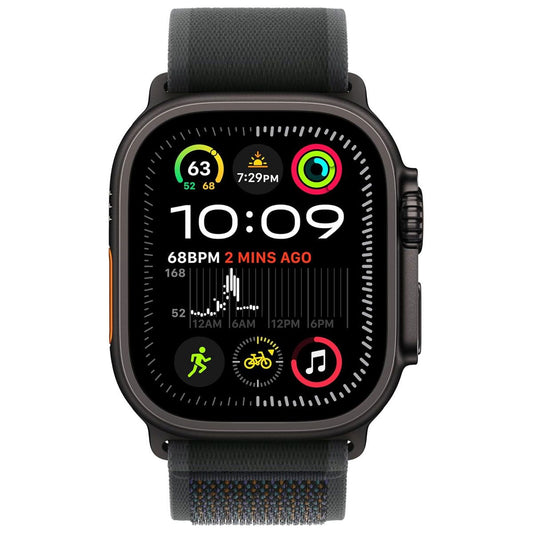 Apple Watch Ultra 2 49mm (GPS + LTE) A2986 - Titanium/Black Trail Loop S/M