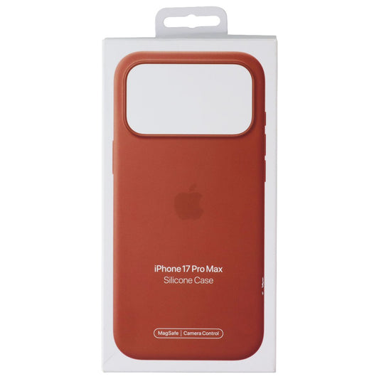 Apple Official Silicone Case for MagSafe for iPhone 17 Pro Max - Terra Cotta Cell Phone - Cases, Covers & Skins Apple - Simple Cell Bulk Wholesale Pricing - USA Seller
