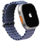 Apple Watch Ultra 3 (GPS + LTE) A3281 49mm - Natural Titanium/Blue Ocean Band Smart Watches Apple - Simple Cell Bulk Wholesale Pricing - USA Seller