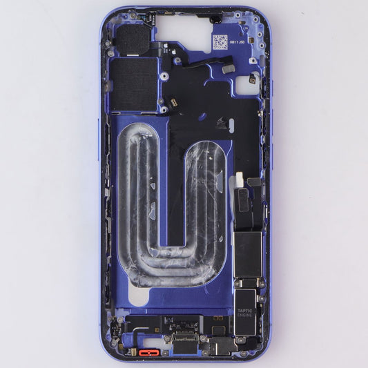 Repair Part - OEM Pull Housing Frame w/Small Parts from iPhone 16 - Ultramarine