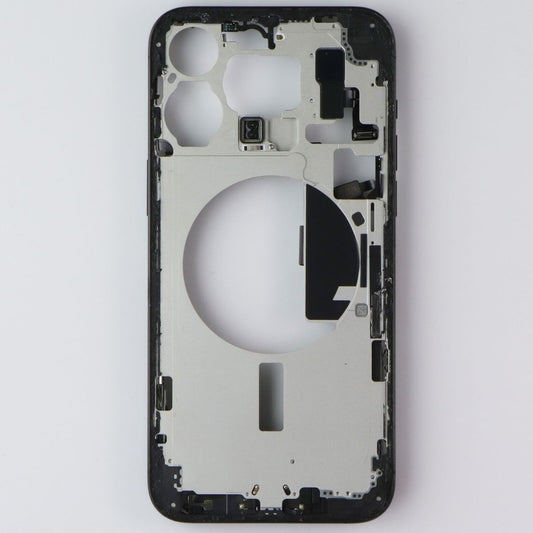 Repair Part - OEM Pull Housing Frame from Apple iPhone 15 Pro Max - Black Ti Cell Phone - Replacement Parts & Tools Apple - Simple Cell Bulk Wholesale Pricing - USA Seller