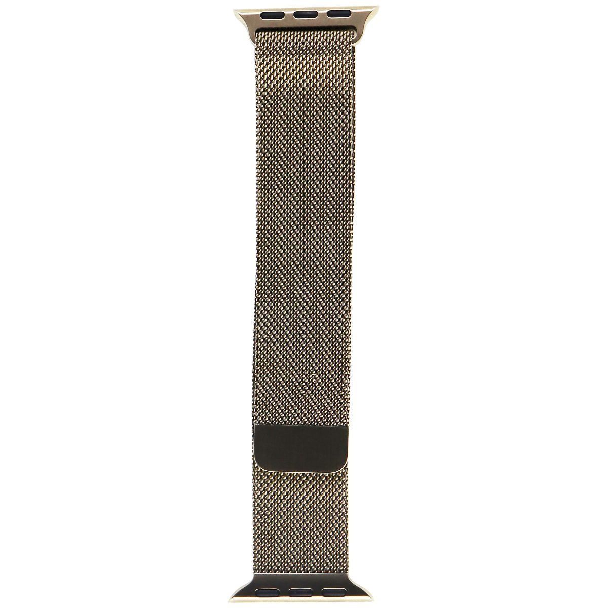 Apple Official Stainless Steel Milanese Loop for Apple Watches - 41mm/Gold Smart Watch Accessories - Watch Bands Apple - Simple Cell Bulk Wholesale Pricing - USA Seller