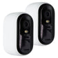 Arlo Essential Outdoor Security Camera 2K (2nd Gen) - 2 Cameras (VMC3050-100NAS) Home Surveillance - Security Cameras Arlo - Simple Cell Bulk Wholesale Pricing - USA Seller