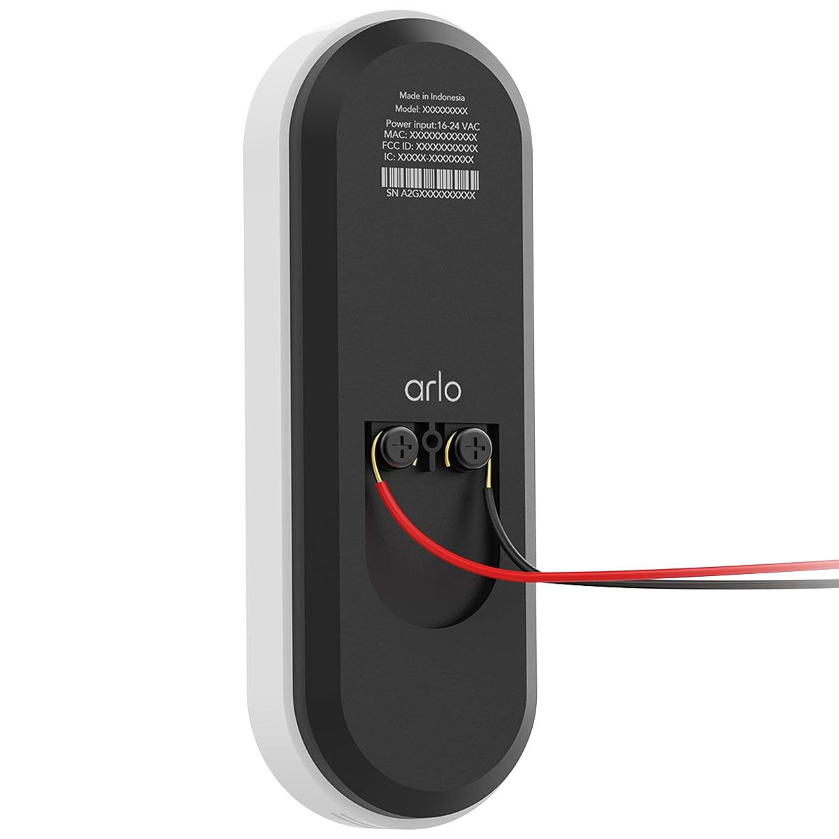 Arlo Essential Wired HD Video Doorbell - White/Black (AVD1001-100NAS) Home Surveillance - Security Cameras Arlo - Simple Cell Bulk Wholesale Pricing - USA Seller