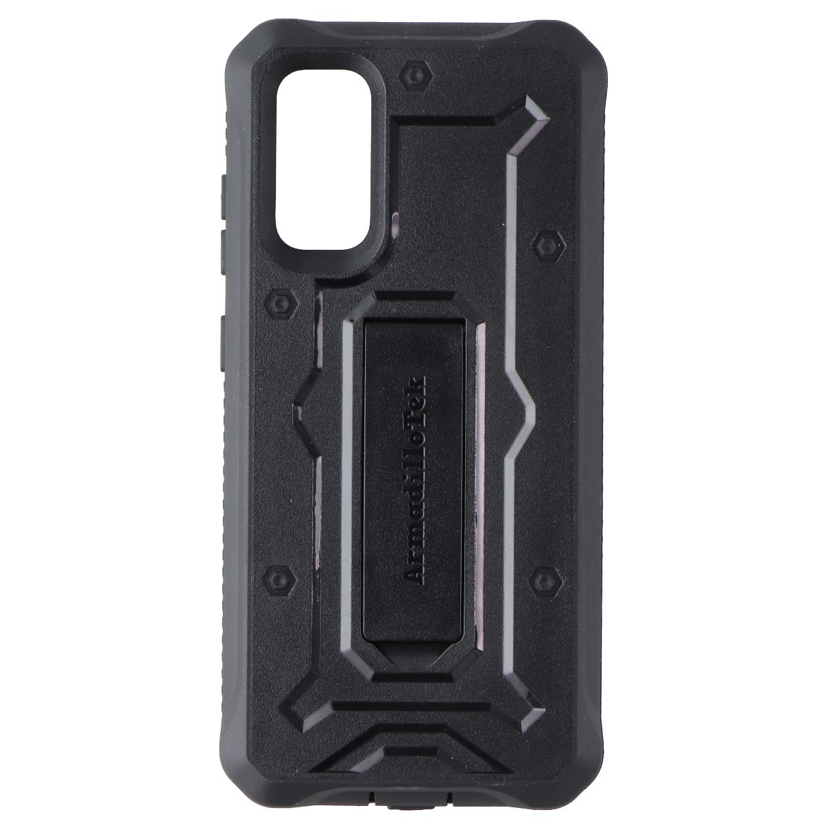ArmadilloTek Vanguard Case with Kickstand for Samsung Galaxy S20 - Black Cell Phone - Cases, Covers & Skins ArmadilloTek - Simple Cell Bulk Wholesale Pricing - USA Seller