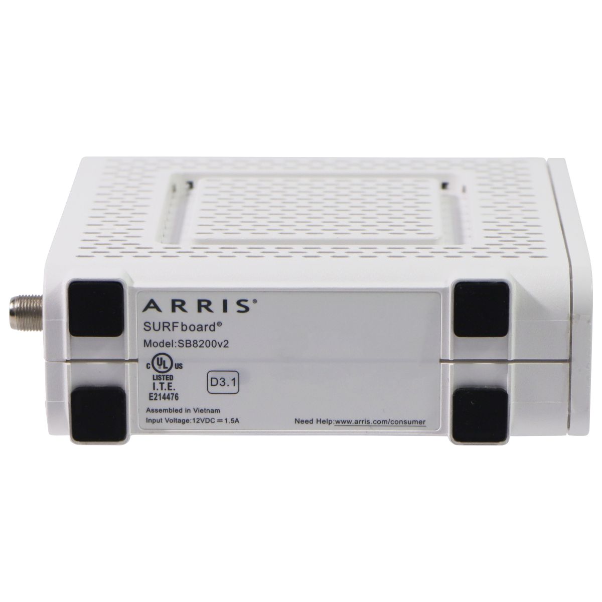 ARRIS Surfboard - Gigabit DOCSIS 3.1 Cable Modem (SB8200v2) Up to 1 Gbps Max Networking - Modems Arris - Simple Cell Bulk Wholesale Pricing - USA Seller