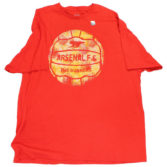 Arsenal FC Official "The Gunners" Short-Sleeve T-Shirt - Unisex 2XL - Red Other Sporting Goods Arsenal FC    - Simple Cell Bulk Wholesale Pricing - USA Seller