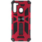 ASMYNA Premium Rugged Kickstand Case for Samsung Galaxy A21 - Red/Black Cell Phone - Cases, Covers & Skins Asmyna - Simple Cell Bulk Wholesale Pricing - USA Seller