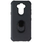 Asmyna Premium Dual Layer Ring Case for LG K31 / Aristo 5 / Fortune 3 - Black Cell Phone - Cases, Covers & Skins Asmyna - Simple Cell Bulk Wholesale Pricing - USA Seller
