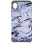 ASMYNA Fuse Series Dual-Layer Case for Motorola Moto E6 - White Marble/Gray Cell Phone - Cases, Covers & Skins Asmyna - Simple Cell Bulk Wholesale Pricing - USA Seller