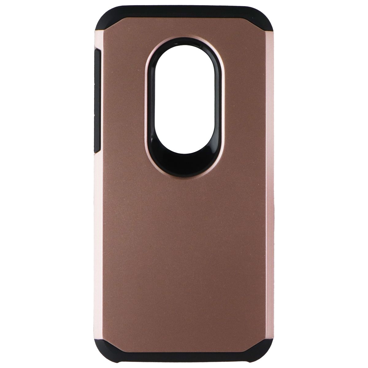 Asmyna Premium Dual Layer Case for Motorola Moto G7 Play - Rose Gold/Black Cell Phone - Cases, Covers & Skins Asmyna - Simple Cell Bulk Wholesale Pricing - USA Seller