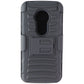 Asmyna Protective Cover & Holster Combo for Motorola Moto G6 Play - Black Cell Phone - Cases, Covers & Skins Asmyna - Simple Cell Bulk Wholesale Pricing - USA Seller