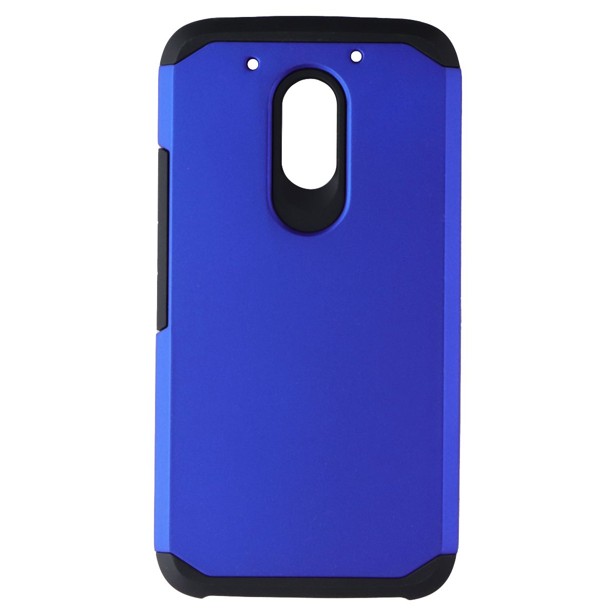 Asmyna Dual Layer Case for Motorola Moto G4 Play (XT1607) - Blue/Black Cell Phone - Cases, Covers & Skins Asmyna - Simple Cell Bulk Wholesale Pricing - USA Seller