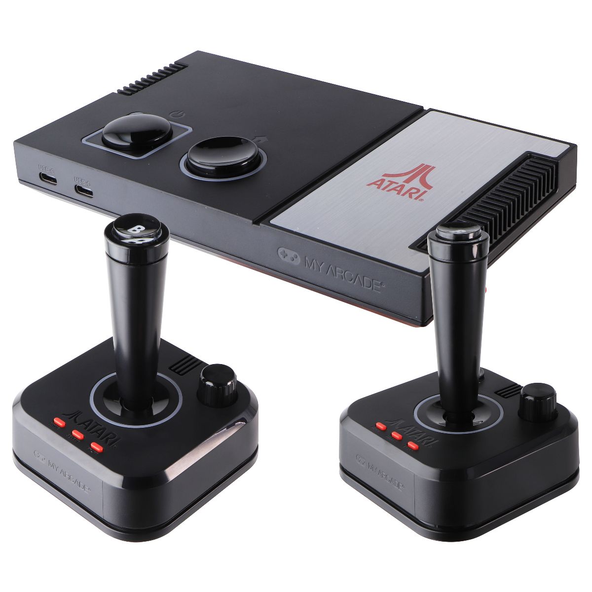 MY ARCADE Gamestation Pro ATARI System with 2 Wireless Joysticks and 200+ Games Gaming/Console - Video Game Consoles My Arcade    - Simple Cell Bulk Wholesale Pricing - USA Seller