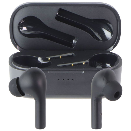 Aukey EP-T21P Noise-Cancelling Bluetooth Earbuds with Charging Case - Black Portable Audio - Headphones Aukey - Simple Cell Bulk Wholesale Pricing - USA Seller