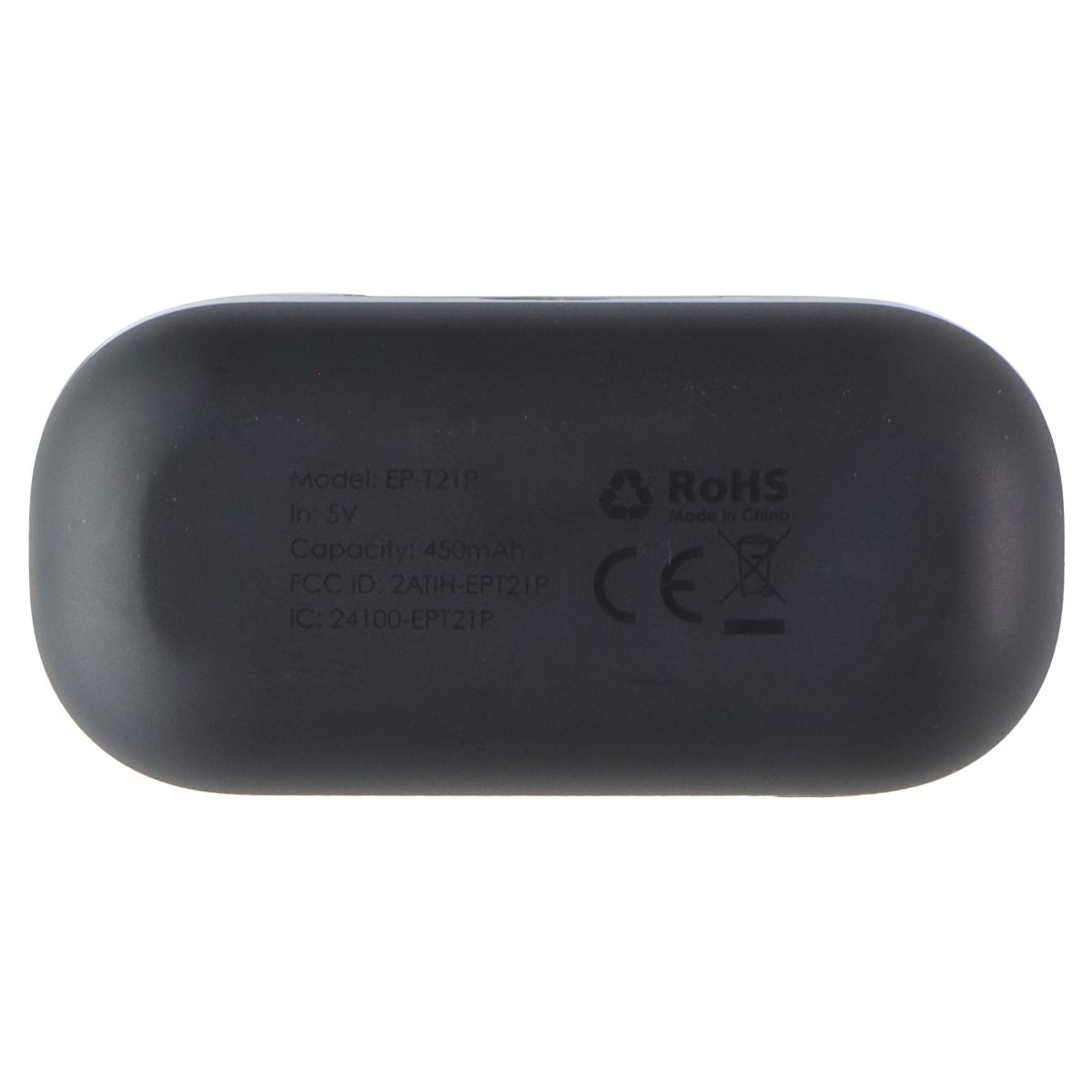 Aukey EP-T21P Noise-Cancelling Bluetooth Earbuds with Charging Case - Black Portable Audio - Headphones Aukey - Simple Cell Bulk Wholesale Pricing - USA Seller