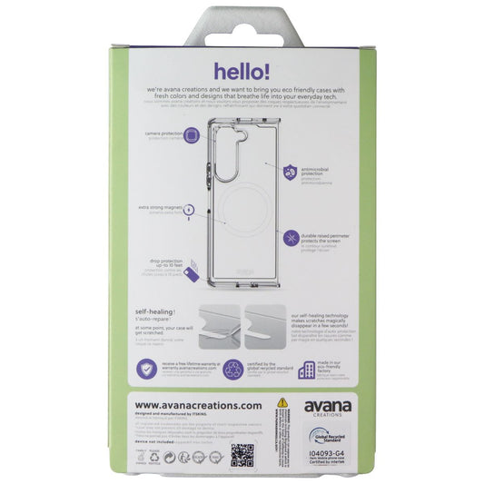 Avana Ice Clear Series Magnetic Case for Samsung Galaxy Z Fold6 - Clear Cell Phone - Cases, Covers & Skins Avana - Simple Cell Bulk Wholesale Pricing - USA Seller