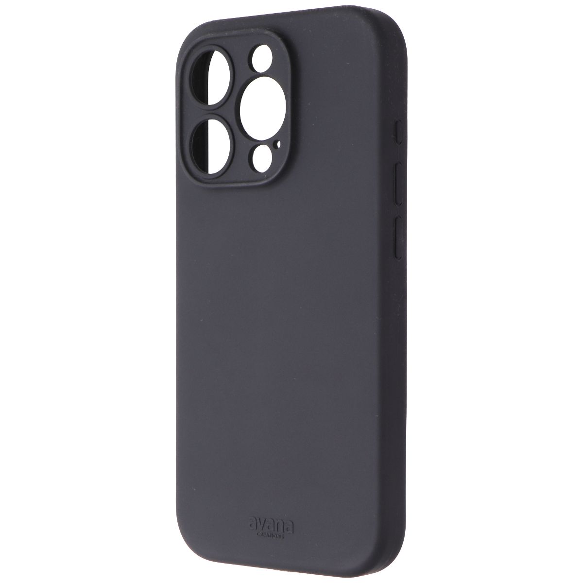 Avana Velvet Series Silicone Case for MagSafe for Apple iPhone 15 Pro - Black Cell Phone - Cases, Covers & Skins Avana - Simple Cell Bulk Wholesale Pricing - USA Seller