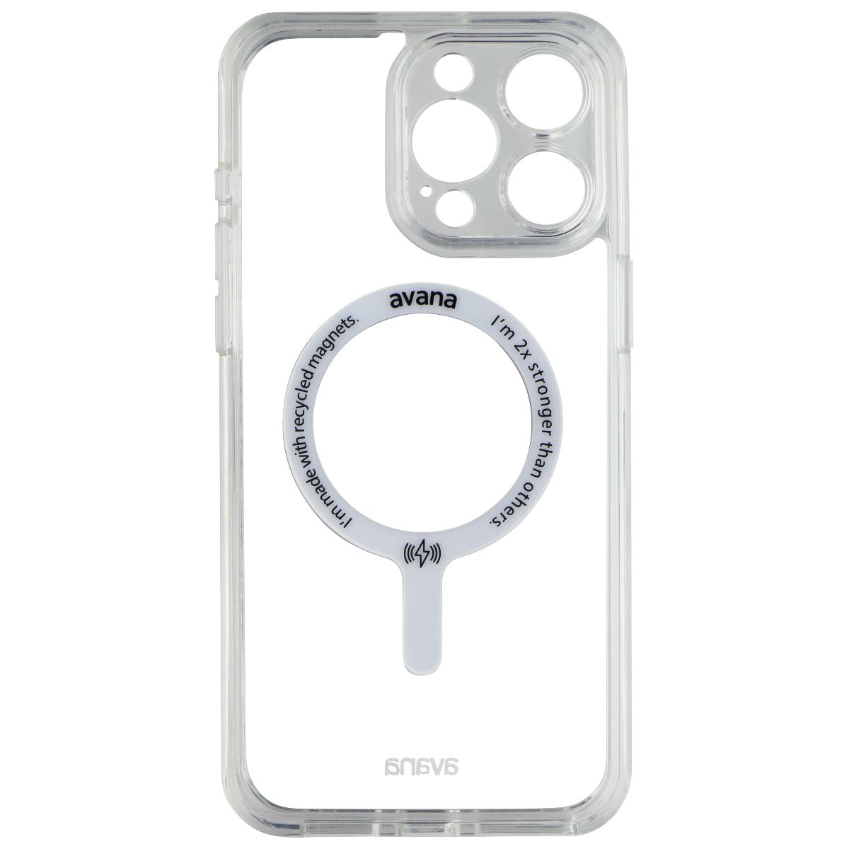 Avana Ice Clear Series Case for MagSafe for Apple iPhone 15 Pro Max - Clear Cell Phone - Cases, Covers & Skins Avana    - Simple Cell Bulk Wholesale Pricing - USA Seller