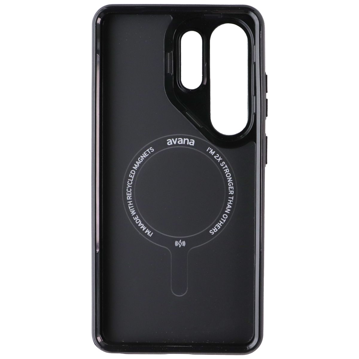 Avana Creations Black Ice MagSafe Case for Samsung Galaxy S26 Ultra - Black