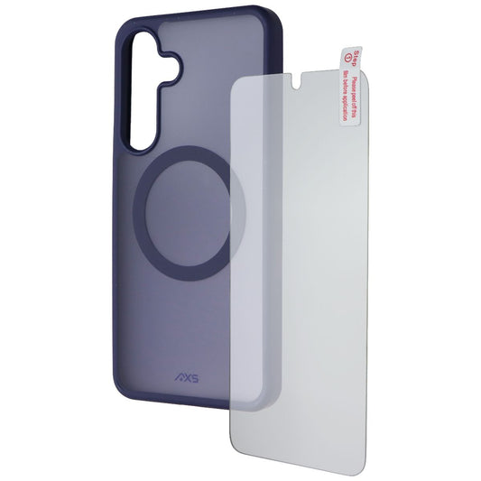 AXS ProShield Pack Slim Hybrid Case + Screen Protector for Galaxy S25 FE - Blue