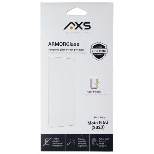 Axessorize AXS ArmorGlass Tempered Screen Protector for Moto G 5G (2023)