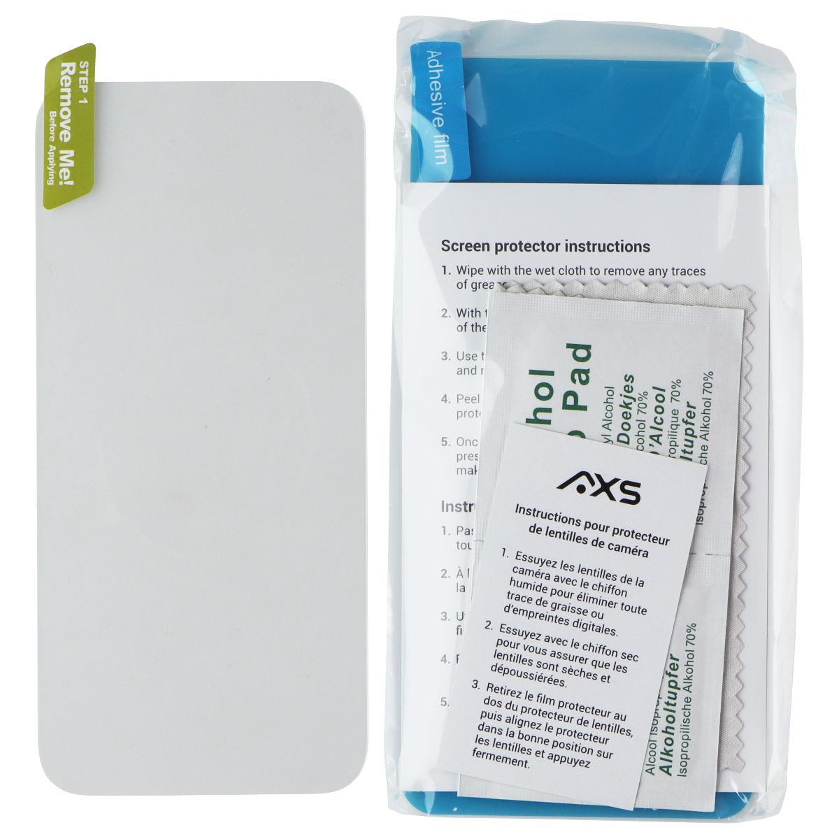 Axessorize Essential Bundle Case + Screen + Charger + Lens for iPhone 15 - Black Cell Phone - Accessory Bundles Axessorize - Simple Cell Bulk Wholesale Pricing - USA Seller