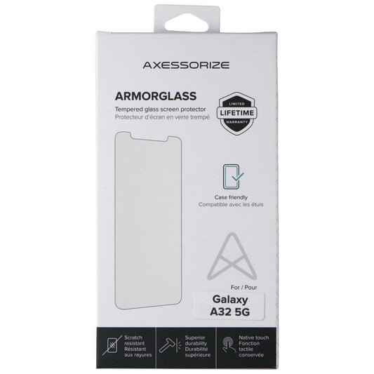 AXESSORIZE ARMORGLASS for Samsung Galaxy A32 5G Cell Phone - Screen Protectors Axessorize    - Simple Cell Bulk Wholesale Pricing - USA Seller