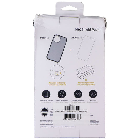 Axessorize PROShield Pack Case and Screen for Samsung Galaxy A36 / A56 - Black Cell Phone - Cases, Covers & Skins Axessorize - Simple Cell Bulk Wholesale Pricing - USA Seller