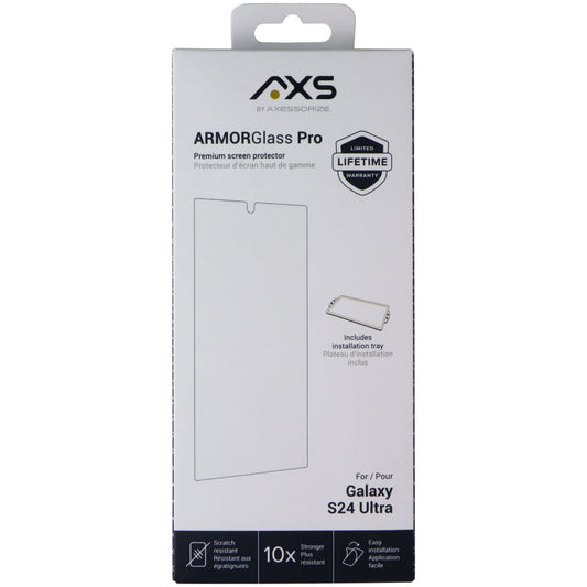 AXS Axessorize ARMORGlass Pro Screen Protector for Samsung Galaxy S24 Ultra Cell Phone - Screen Protectors Axessorize - Simple Cell Bulk Wholesale Pricing - USA Seller