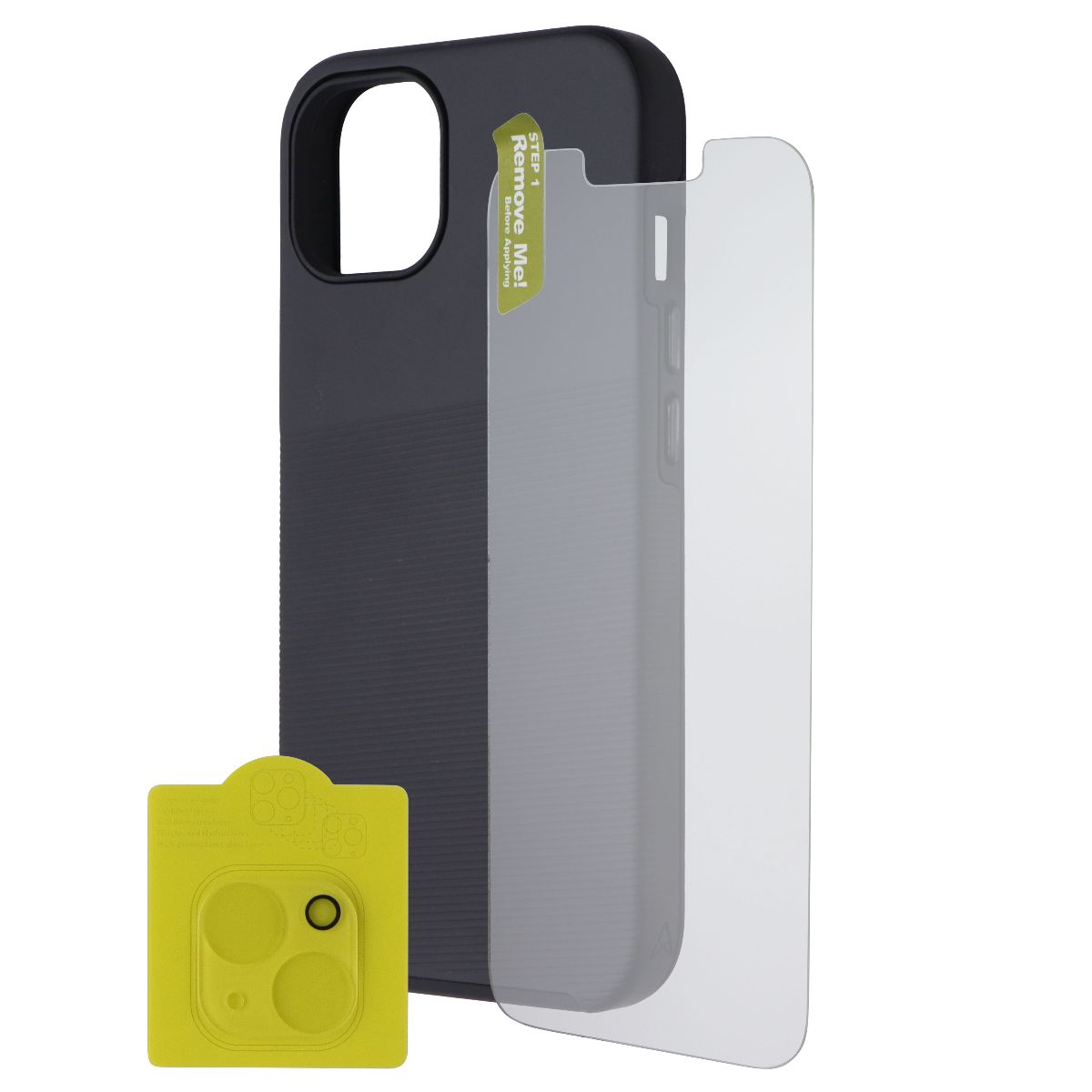 Axessorize PROTech Plus Pack 360 Case & Screen for Apple iPhone 13 - Black Cell Phone - Cases, Covers & Skins Axessorize - Simple Cell Bulk Wholesale Pricing - USA Seller