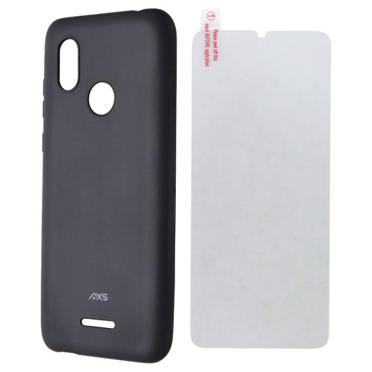 Axessorize AXS Case and Screen Protector for Hot Pepper Chilaca Plus 4G - Black Cell Phone - Cases, Covers & Skins Axessorize - Simple Cell Bulk Wholesale Pricing - USA Seller