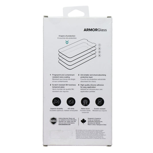 Axessorize Armorglass Tempered Screen Protector for iPhone 13 Pro Max Cell Phone - Screen Protectors Axessorize - Simple Cell Bulk Wholesale Pricing - USA Seller