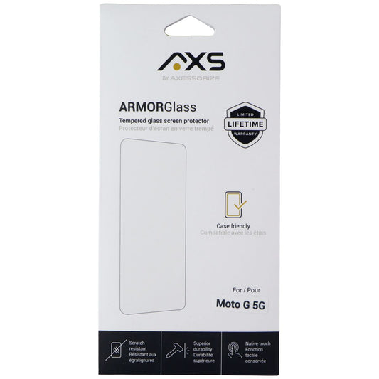 Axessorize AXS ArmorGlass Tempered Screen Protector for Moto G 5G (2024) Cell Phone - Screen Protectors Axessorize - Simple Cell Bulk Wholesale Pricing - USA Seller