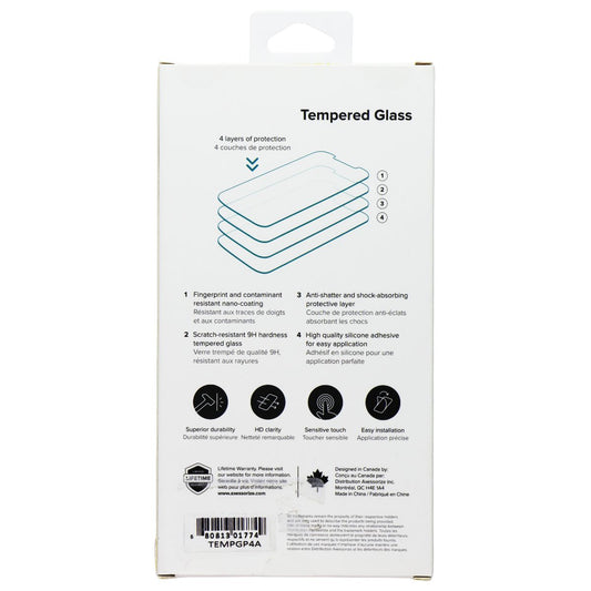 Axessorize Tempered Glass Screen Protector for Google Pixel 4a Cell Phone - Screen Protectors Axessorize - Simple Cell Bulk Wholesale Pricing - USA Seller