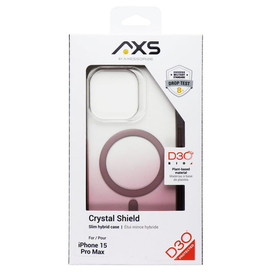 Axessorize AXS Crystal Shield Slim Hybrid Case For iPhone (15 Pro Max) - Clear Cell Phone - Cases, Covers & Skins Axessorize    - Simple Cell Bulk Wholesale Pricing - USA Seller