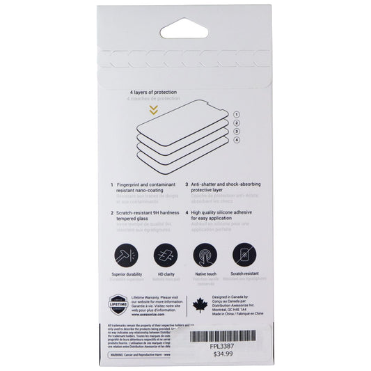 AXS ArmorGlass Tempered Glass Screen Protector for Motorola Moto G 5G 2025 Cell Phone - Screen Protectors AXS - Simple Cell Bulk Wholesale Pricing - USA Seller