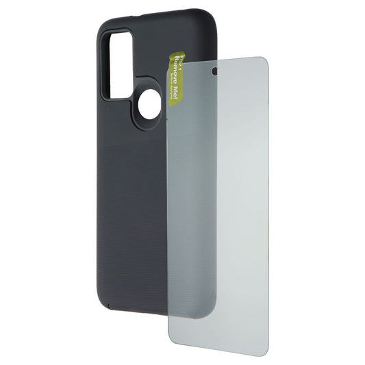 AXS PROTech Plus + ARMORGlass Protection Pack for Moto G Play (2023) - Black Cell Phone - Cases, Covers & Skins AXS - Simple Cell Bulk Wholesale Pricing - USA Seller