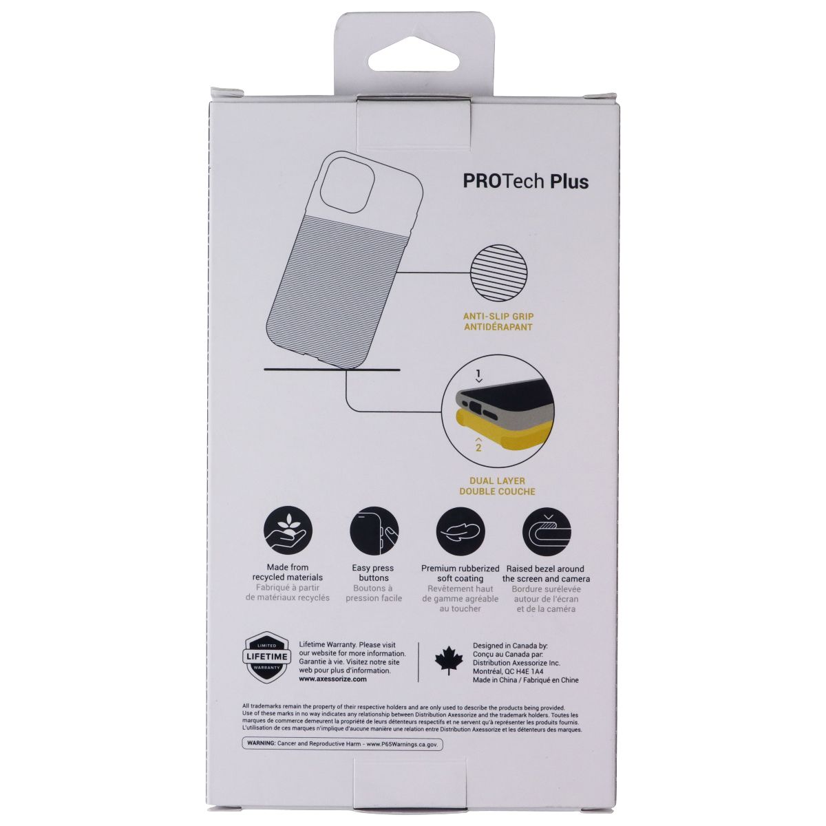 Axessorize AXS PROTech Plus Case for Samsung Galaxy S24+ (Plus) - Black