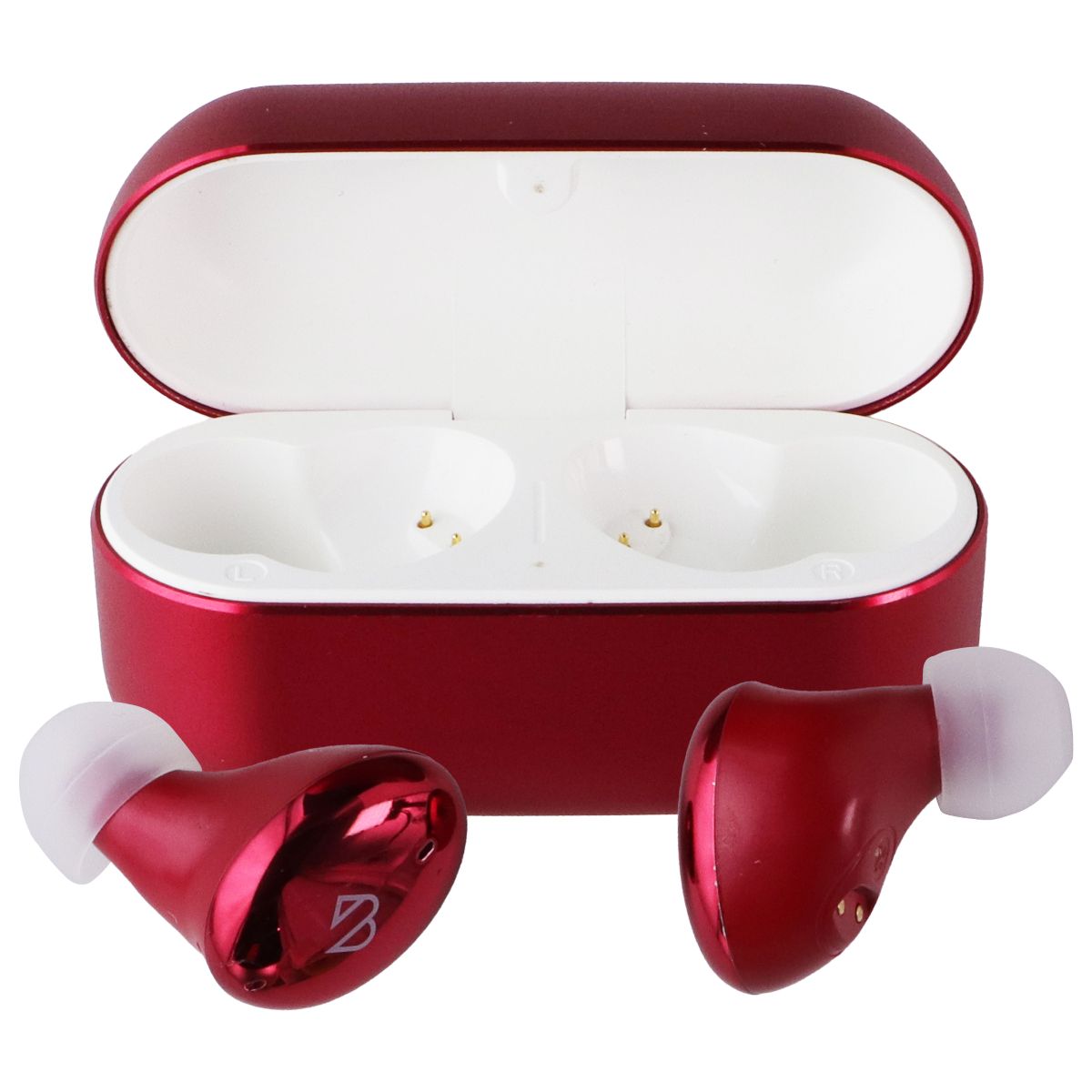 Back Bay Audio Tempo 30 Series Wireless Bluetooth Earbuds - Red Portable Audio - Headphones Back Bay - Simple Cell Bulk Wholesale Pricing - USA Seller