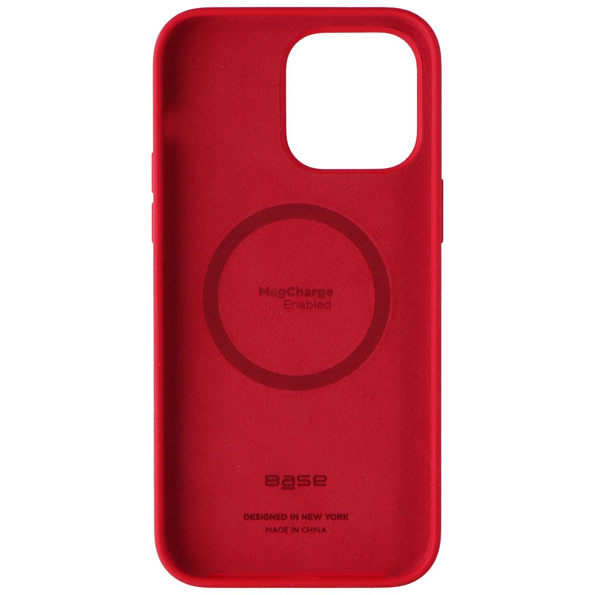 Base iPhone 14 Pro Max Silicone Phone Case - Red Cell Phone - Cases, Covers & Skins Base    - Simple Cell Bulk Wholesale Pricing - USA Seller