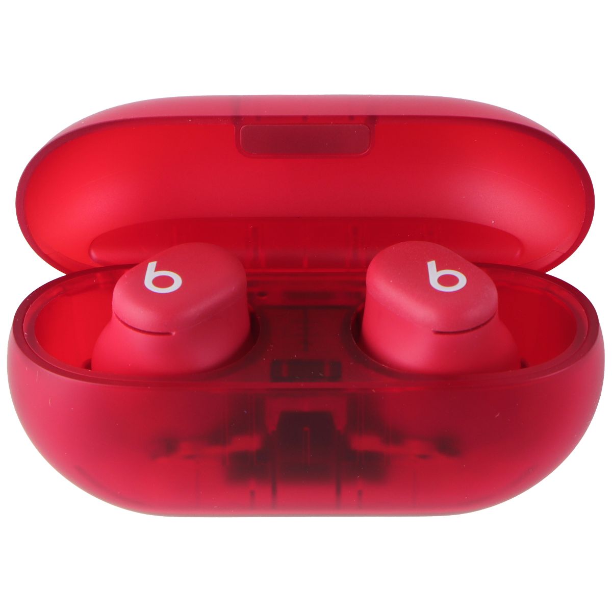 Beats Solo Buds Wireless Bluetooth Earbuds - Transparent Red (MUW03LL/A)