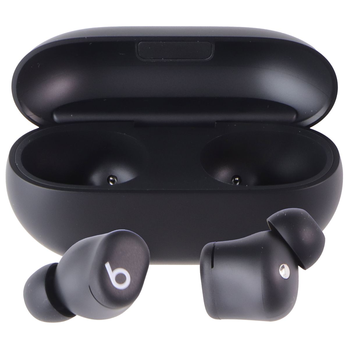 Beats Solo Buds Wireless Bluetooth Earbuds and Case - Black (MUVW3LL/A) Portable Audio - Headphones Beats - Simple Cell Bulk Wholesale Pricing - USA Seller