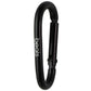 Beats by Dre OEM Carabiner Belt Hook D-ring Keychain - Black/White Logo Portable Audio - Headphones Beats by Dr. Dre - Simple Cell Bulk Wholesale Pricing - USA Seller