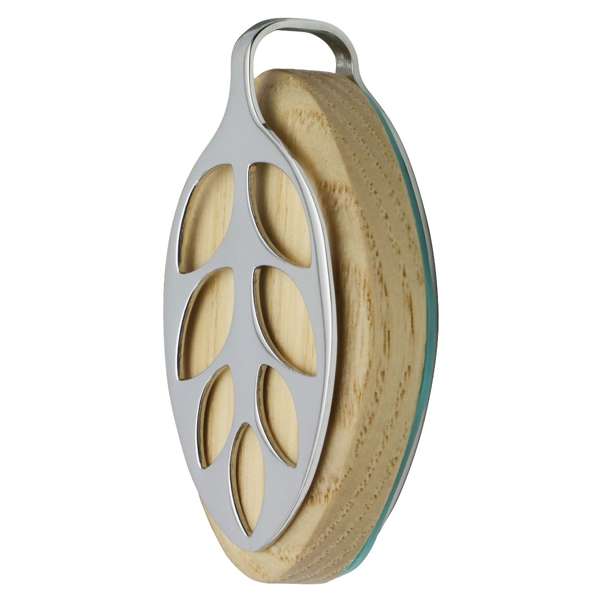 Bellabeat LEAF Activity Tracker with Necklace - Natural Blackwood/Silver Edition Fitness Technology - Activity Trackers Bellabeat - Simple Cell Bulk Wholesale Pricing - USA Seller