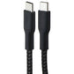 Belkin BoostCharge 60W 9.9 Foot USB-C to USB-C Braided Cable - Black Cell Phone - Cables & Adapters Belkin - Simple Cell Bulk Wholesale Pricing - USA Seller