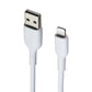 Belkin (3.3-Ft) Lightning 8-Pin to USB-A Charge/Sync Cable - White Cell Phone - Cables & Adapters Belkin - Simple Cell Bulk Wholesale Pricing - USA Seller