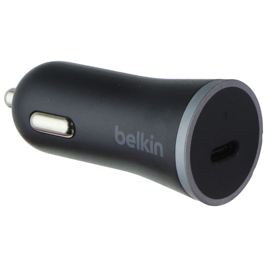 Belkin USB-C Car Charger with 4-Foot USB-C to USB-C Cable (3Amp/15Watt) - Black