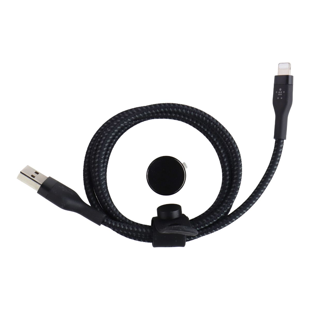 Belkin BoostCharge 3.3Ft Pro Flex USB-A to Lightning 8-Pin Braided Cable - Black Cell Phone - Cables & Adapters Belkin - Simple Cell Bulk Wholesale Pricing - USA Seller