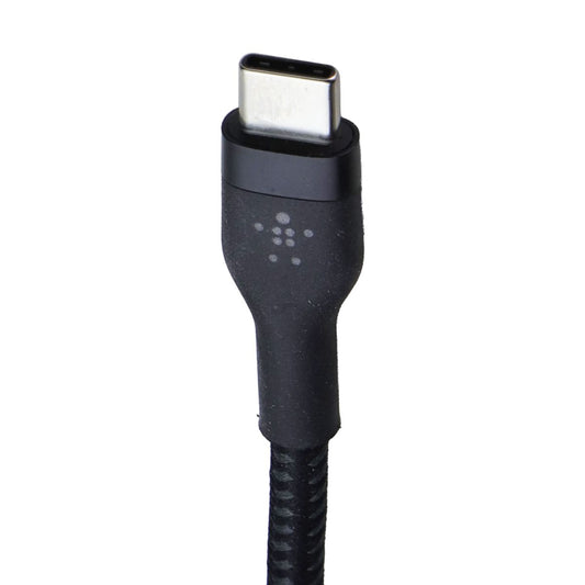Belkin BoostCharge 6 Foot Pro Flex USB-C to Lightning 8-Pin Braided Cable Black Cell Phone - Cables & Adapters Belkin - Simple Cell Bulk Wholesale Pricing - USA Seller